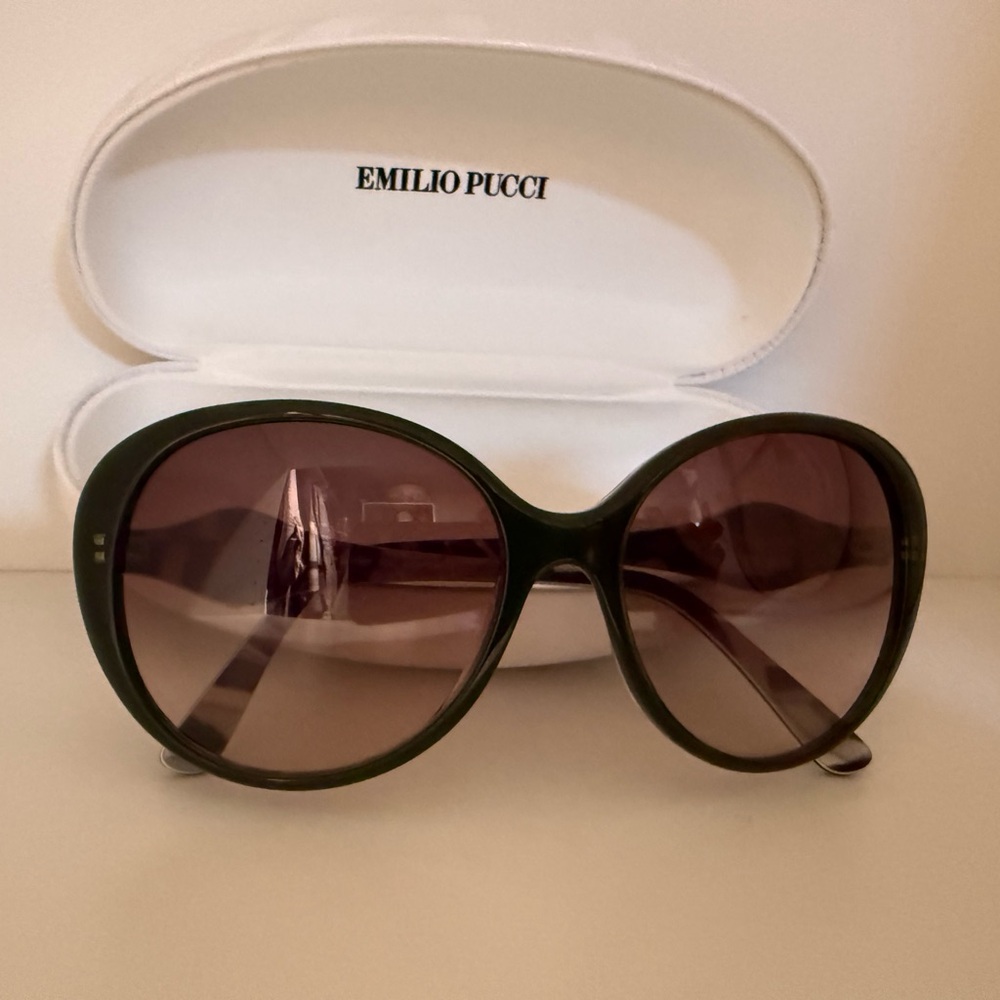 Emilio Pucci Olive Sunglasses